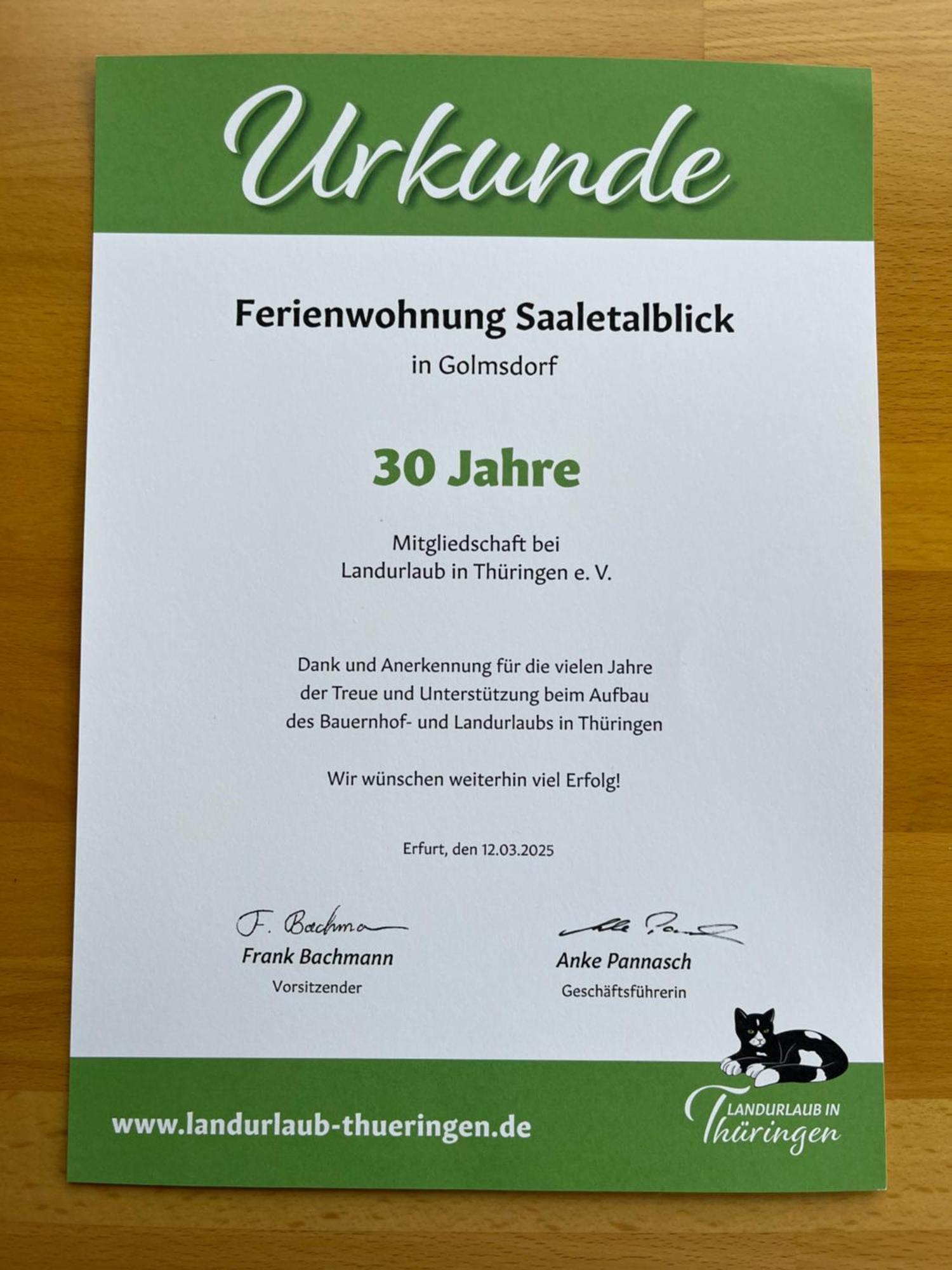 Ferienwohnung Saaletalblick Jena Esterno foto