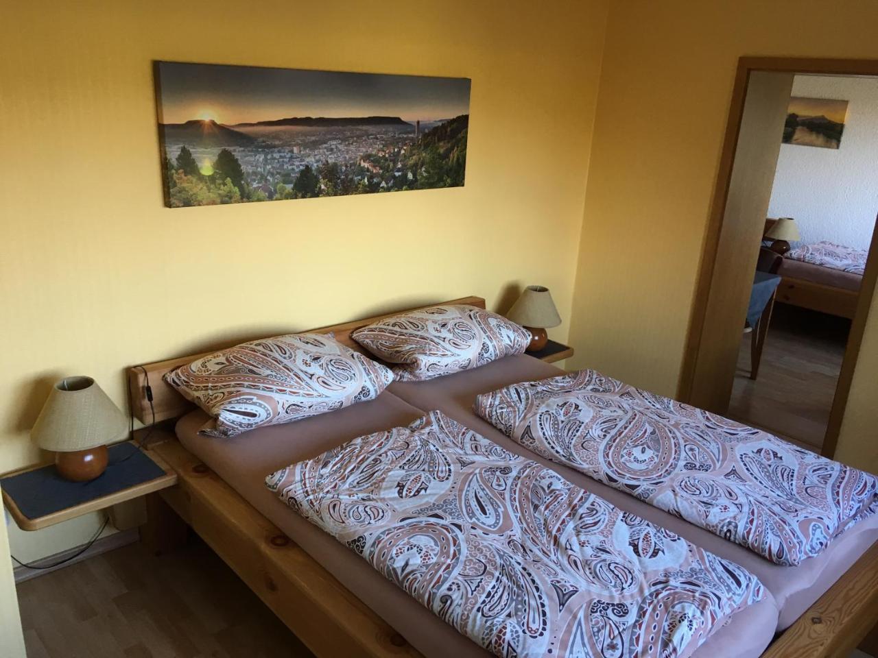 Ferienwohnung Saaletalblick Jena Esterno foto