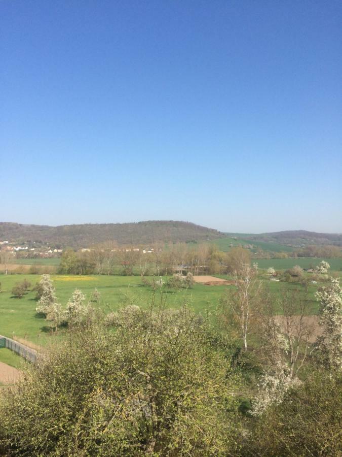 Ferienwohnung Saaletalblick Jena Esterno foto