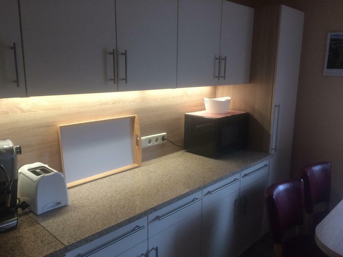 Ferienwohnung Saaletalblick Jena Esterno foto